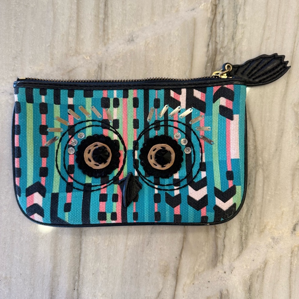 Owl zipper pouch